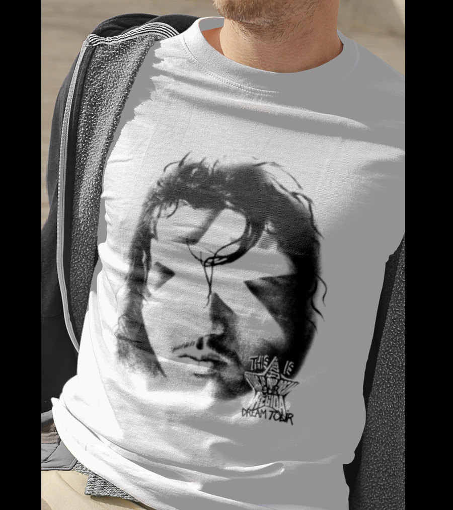 Fuerza Regida Star Face Black T-Shirt