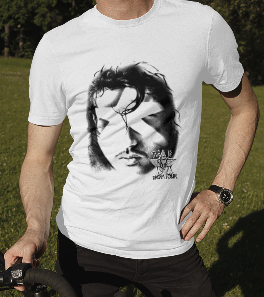 Fuerza Regida Star Face Black T-Shirt
