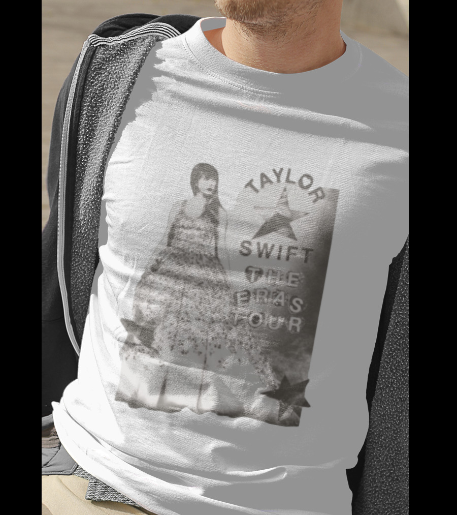 Taylor Swift The Eras Tour Oversized Photo Taylor Swift Store T-Shirt