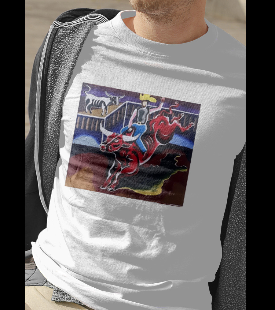 I Went To A Rodeo And All I Got Was A Shitty Rage Former Cowboy Bull Riding Rodeo T-Shirt