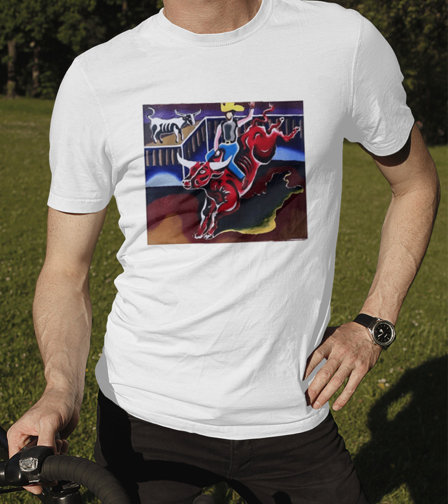 I Went To A Rodeo And All I Got Was A Shitty Rage Former Cowboy Bull Riding Rodeo T-Shirt