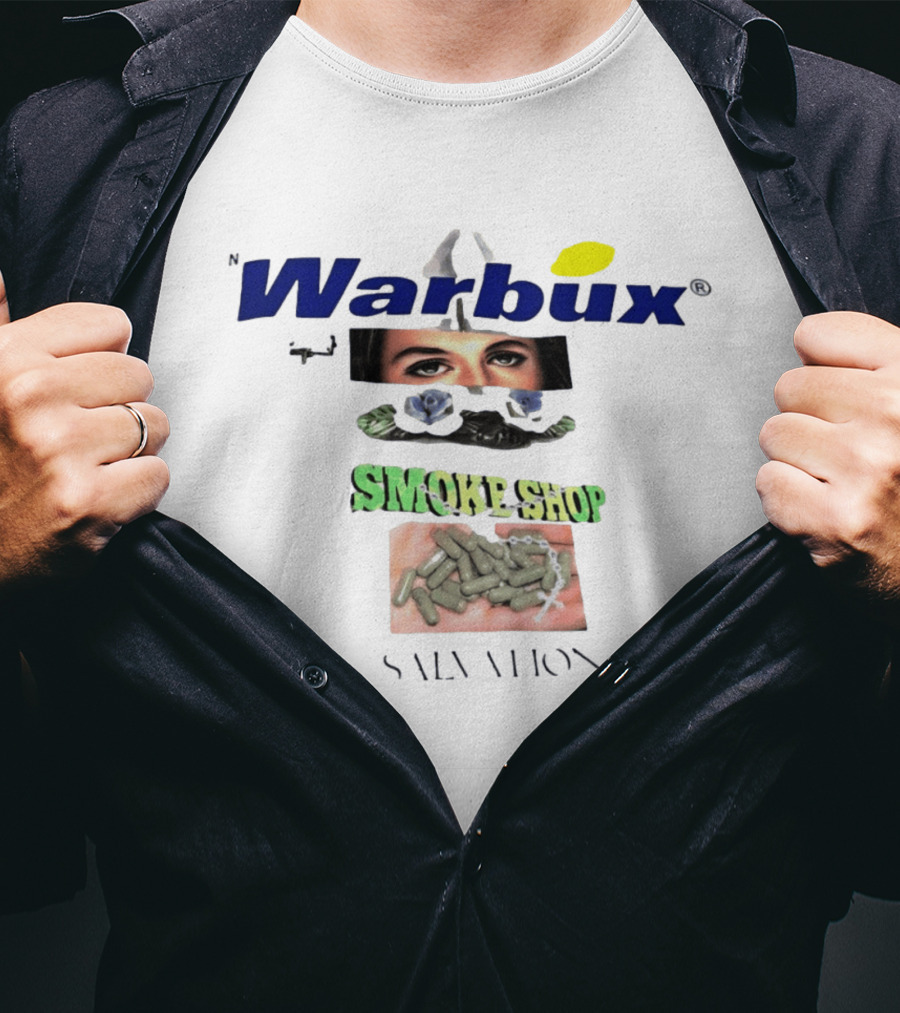 Warbux Smoke Shop Salvation Romans 7 15 Pill Art Eyes Roses T-Shirt