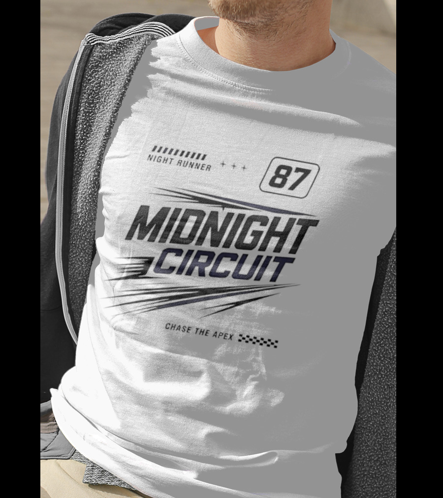 Midnight Circuit 87 Night Runner Chase The Apex T-Shirt