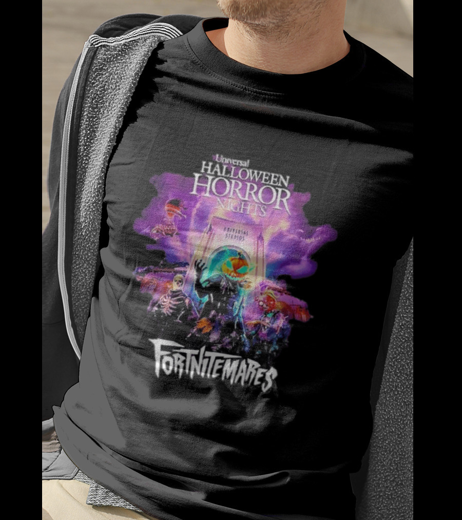 Universal Halloween Horror Nights 2026 Universal Studios Fortnitemares T-Shirt