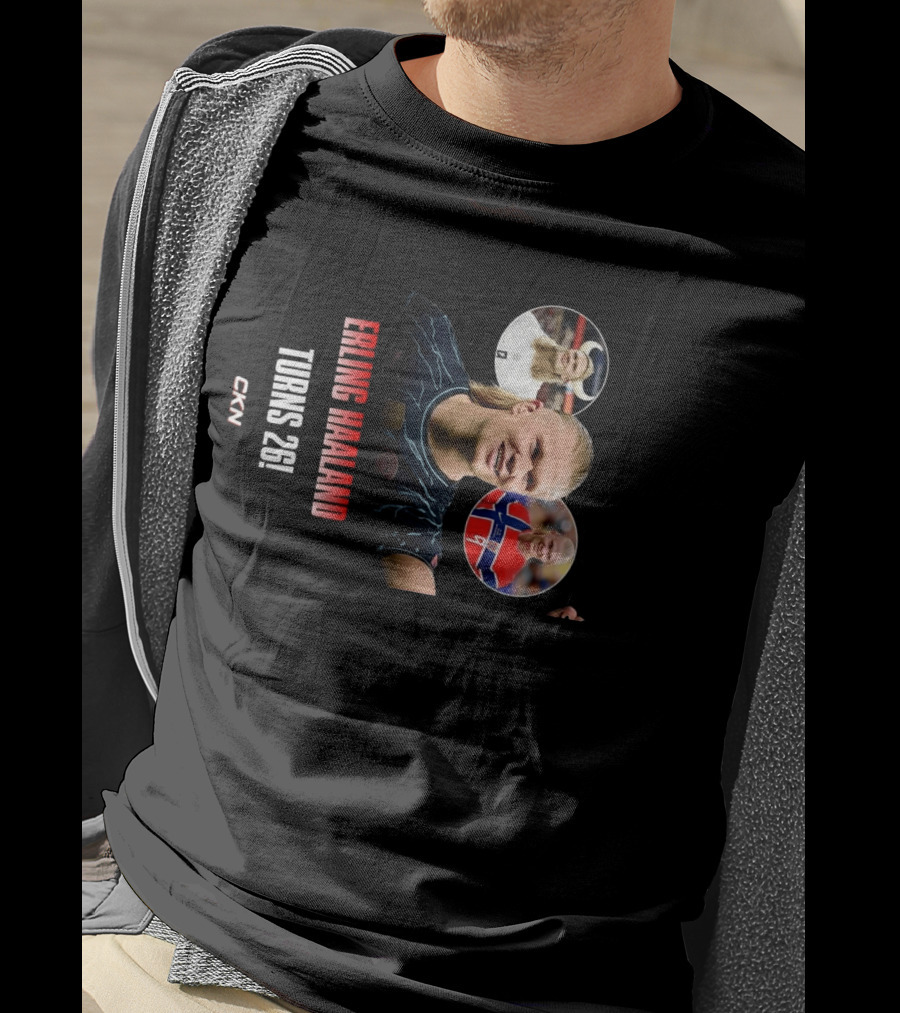 Erling Haaland Turns 26 CKN T-Shirt