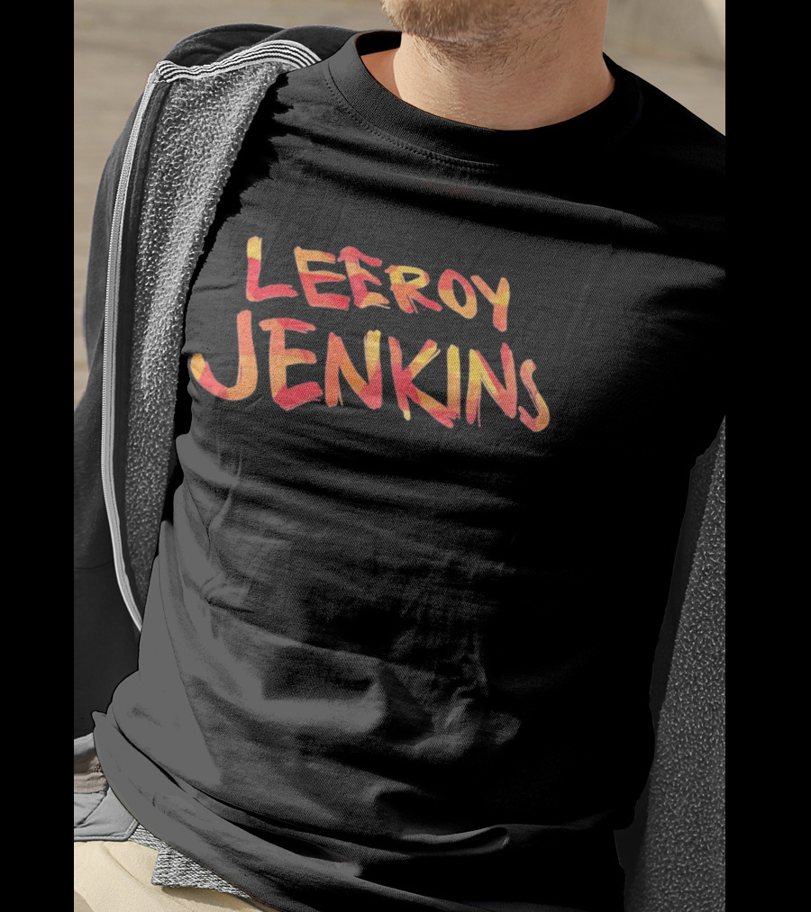 Leeroy Jenkins Meme World Of Warcraft WoW T-Shirt