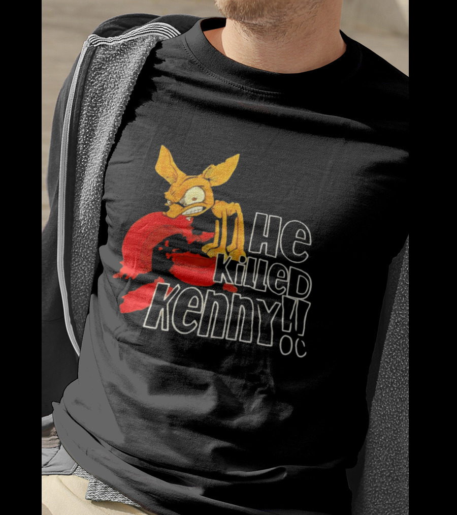 South Park Comedy Central He Killed Kenny Characters T-Shirt