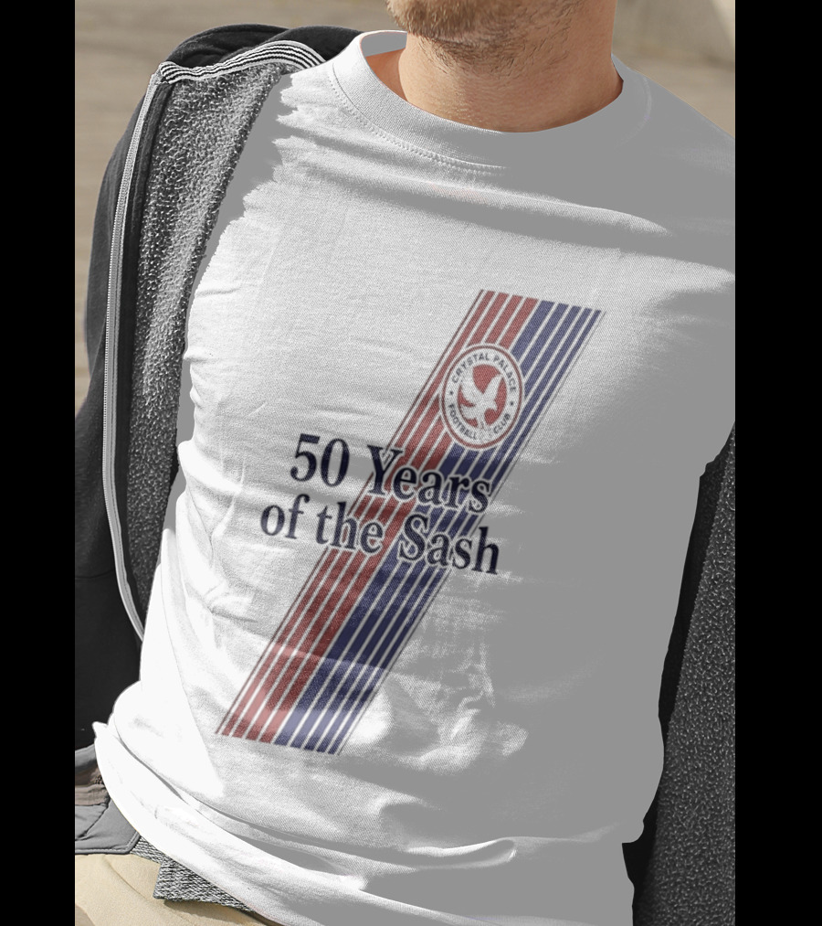 Crystal Palace 50 Years Of The Sash Anniversary Celebration T-Shirt