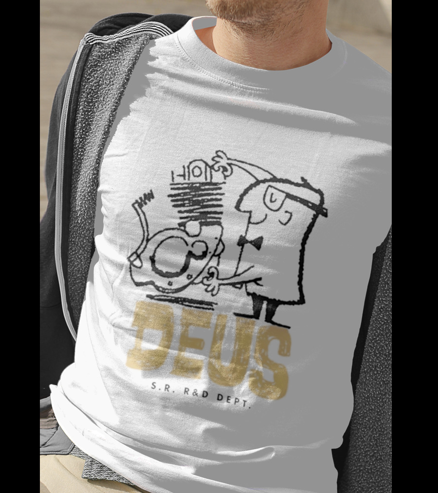 Deus SR R&D Dept Mechanic Motorcycle T-Shirt