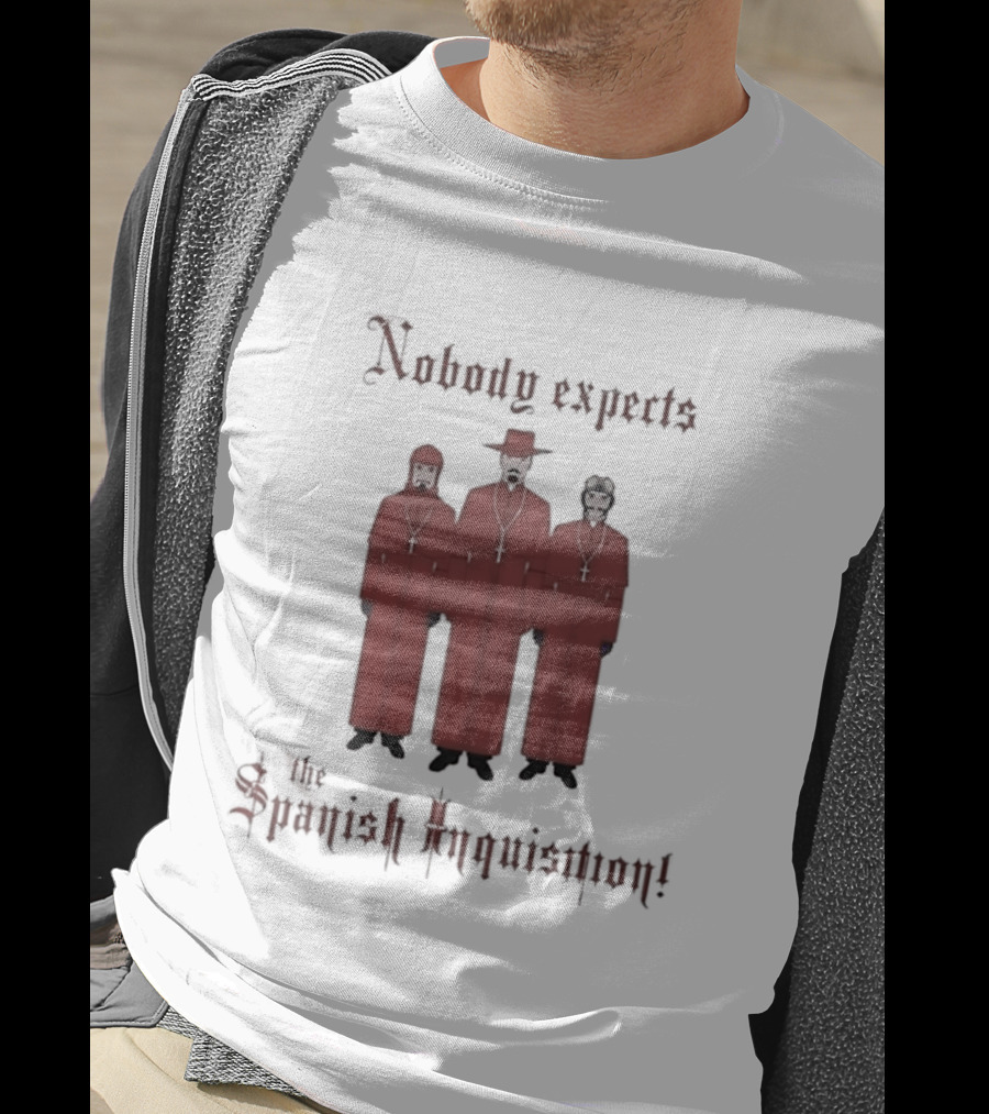 Monty Python Nobody Expects The Spanish Inquisition T-Shirt