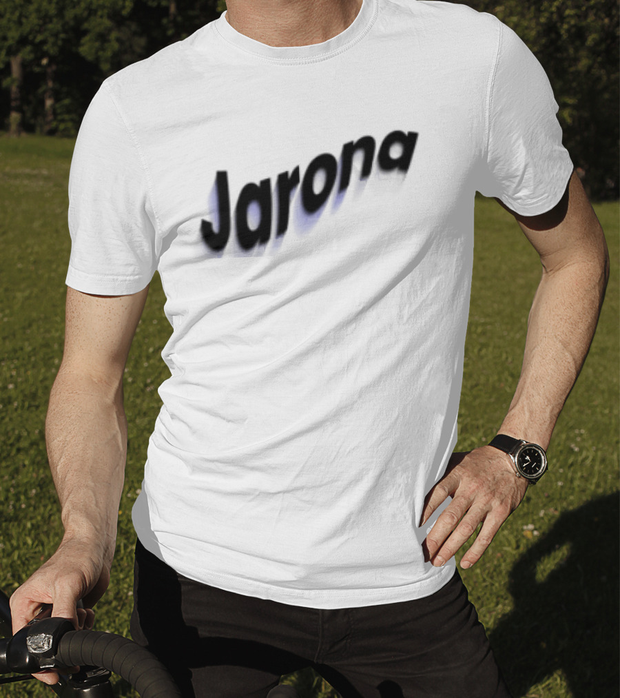 Jarona Paperboxmart Store Blue Black Gradient T-Shirt