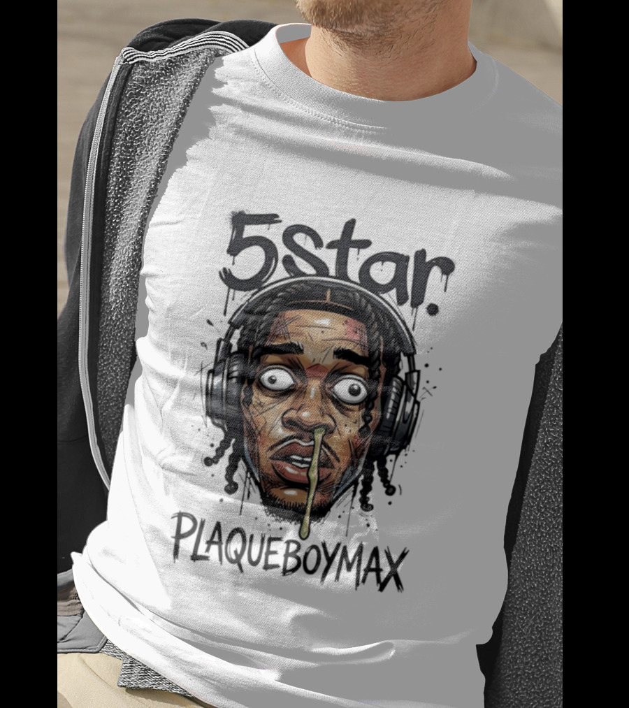 Plaqueboymax 5 Star Twitch Streamer T-Shirt