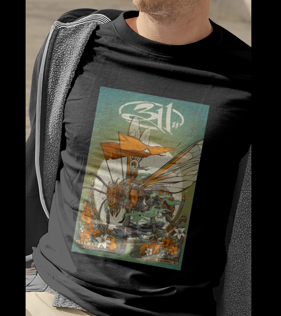 311 PNC Bank Arts Center July 23 2026 New Jersey Concert T-Shirt