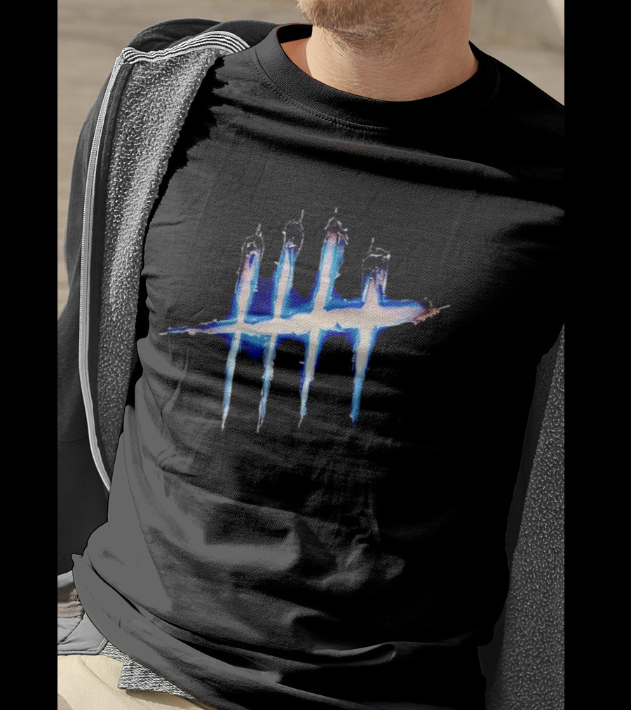 AEW Dead By Daylight Claw Mark All Elite Wrestling Collaboration T-Shirt