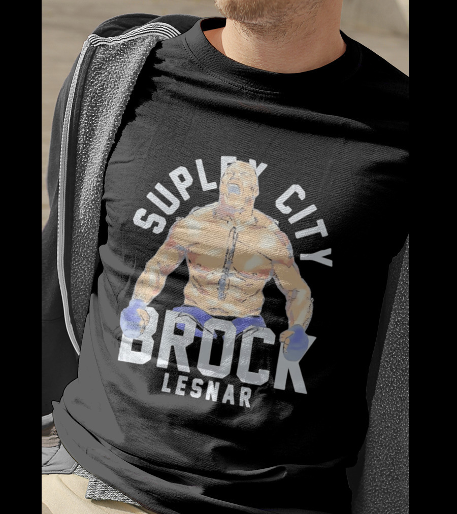 Brock Lesnar Suplex City The Beast Incarnate WWE Wrestling T-Shirt