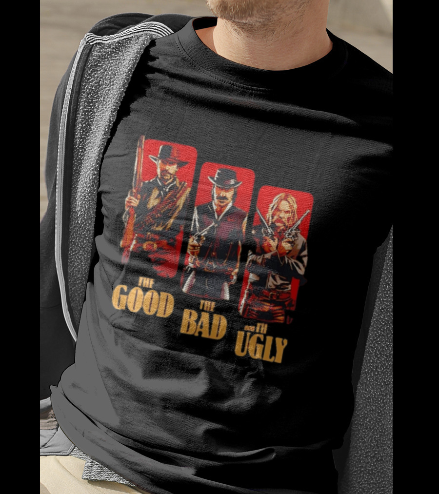 Red Dead Redemption Western Outlaws The Good The Bad The Ugly T-Shirt