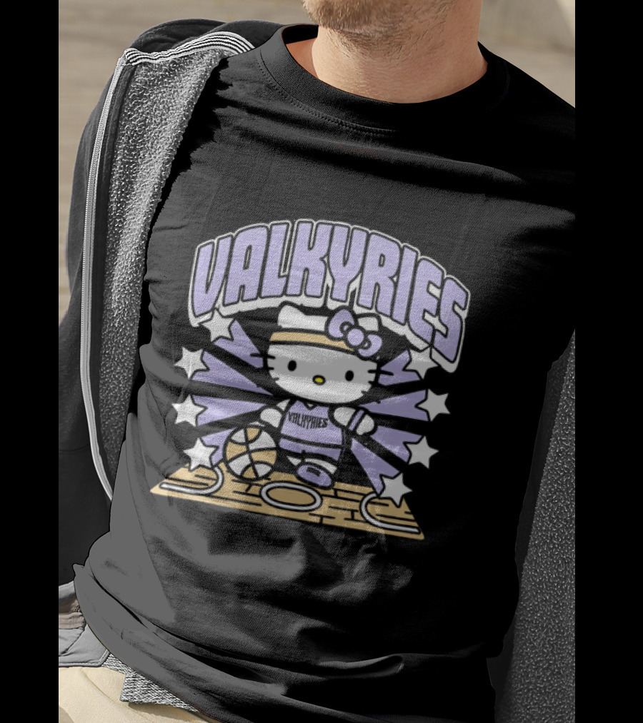 Hello Kitty Valkyries Basketball T-Shirt