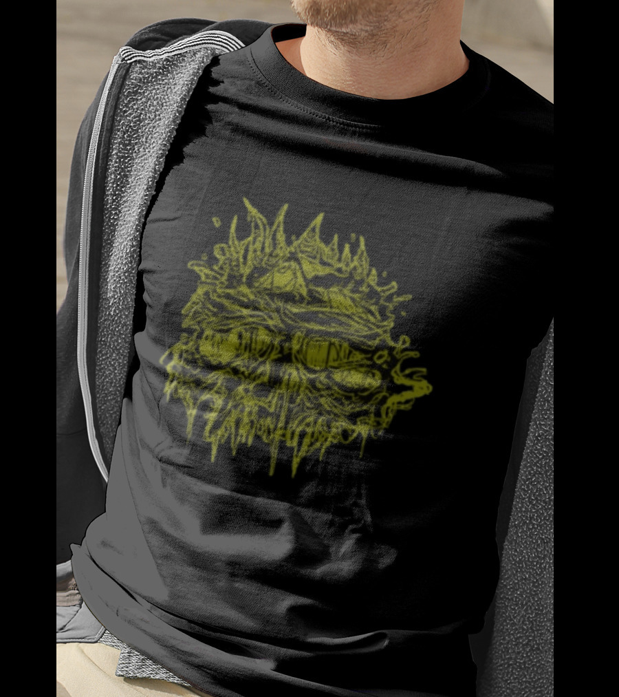 Sacred Deer The Universe Is A Wolf Longsleeve Integrity T-Shirt