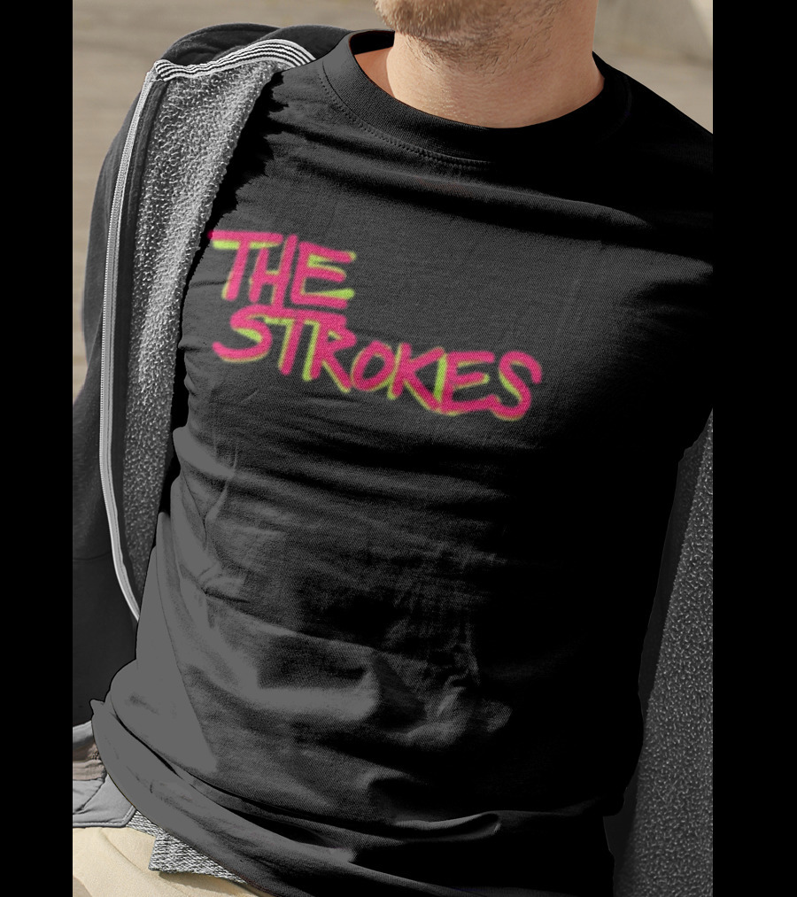 The Strokes Store Neon Shadow T-Shirt