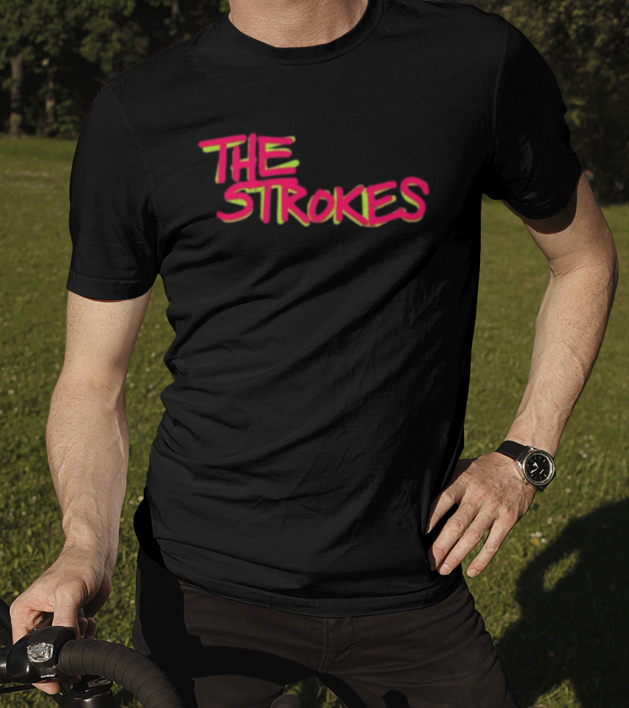 The Strokes Store Neon Shadow T-Shirt