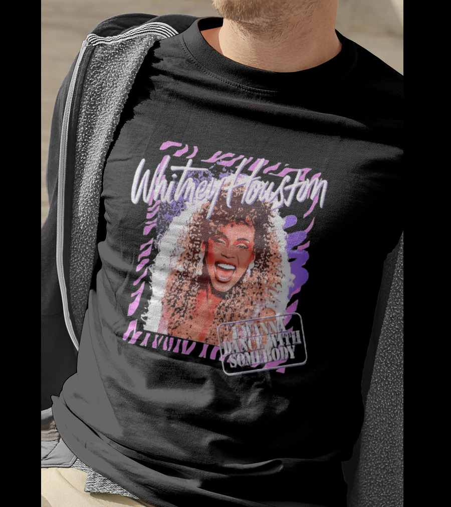 Whitney Houston I Wanna Dance With Somebody T-Shirt
