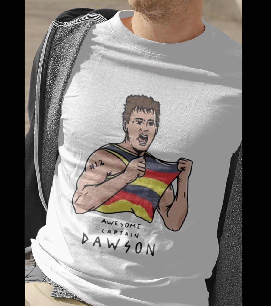 Awesome Captain Dawson No 12 Athlete Sports Victory T-Shirt