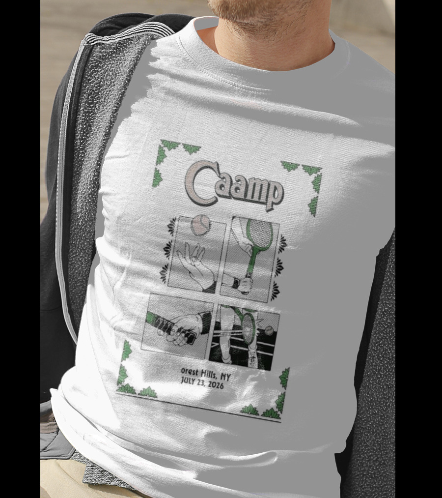 Caamp Tennis Forest Hills NY July 23 2026 T-Shirt