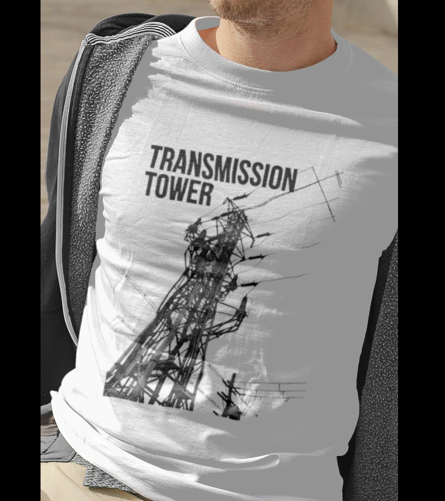 Transmission Tower Industrial Electrical T-Shirt