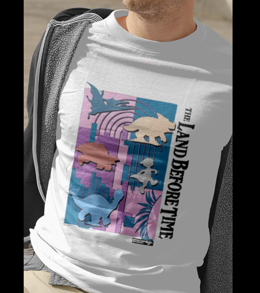 The Land Before Time Littlefoot Cera Petrie Ducky Spike T-Shirt