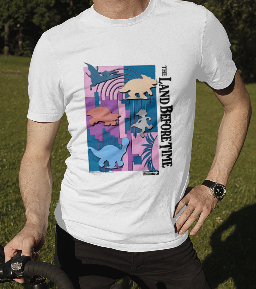 The Land Before Time Littlefoot Cera Petrie Ducky Spike T-Shirt