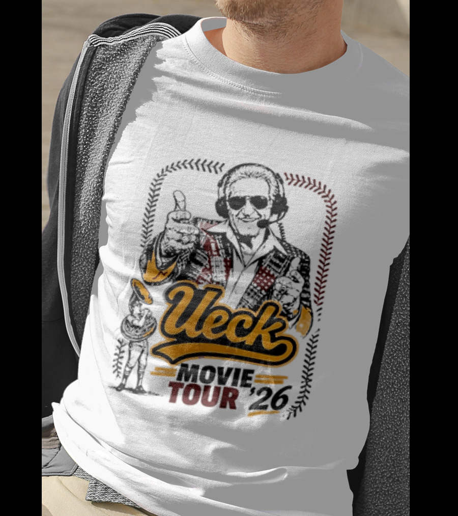 Ueck Movie Tour 26 Bob Uecker Baseball Legend Thumb Up T-Shirt