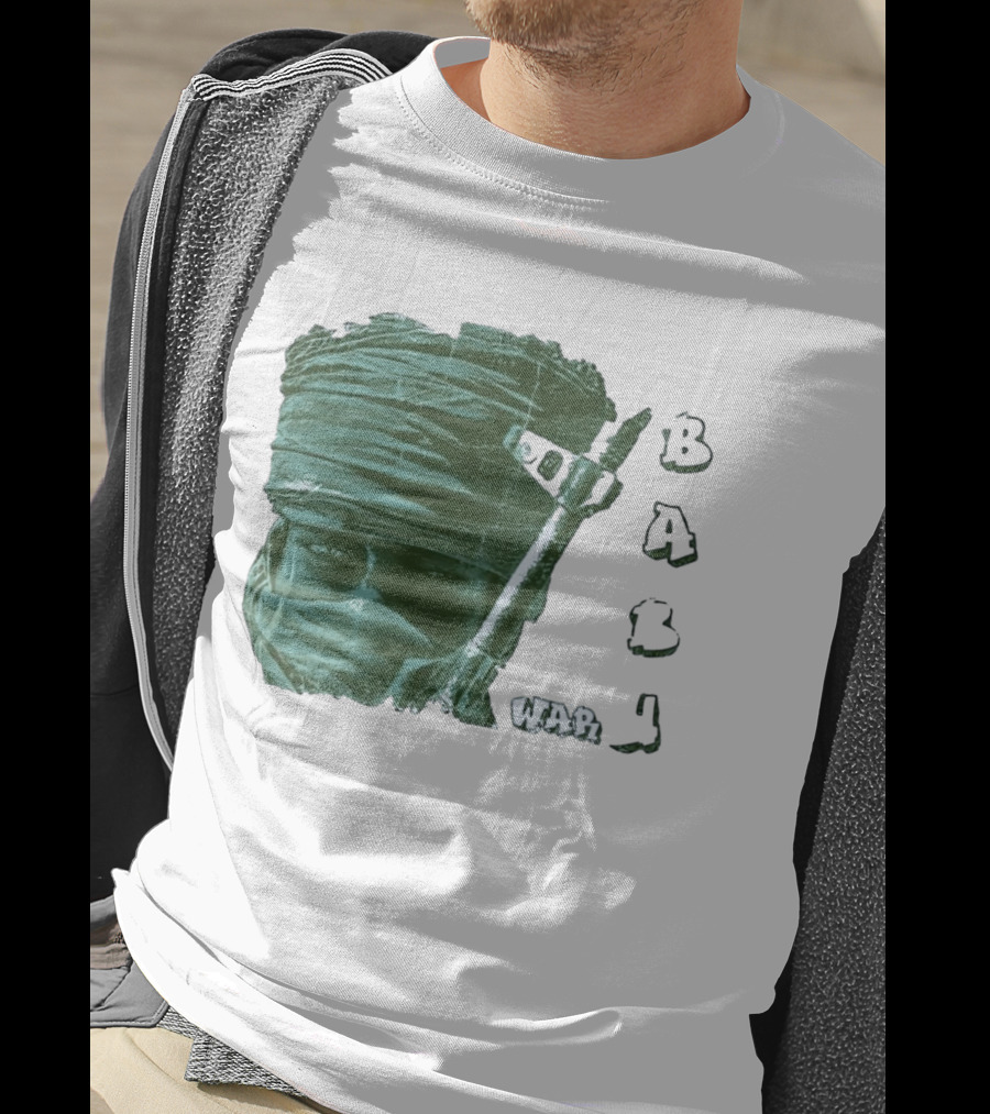 War Baby Soldier With Rifle And Turban T-Shirt