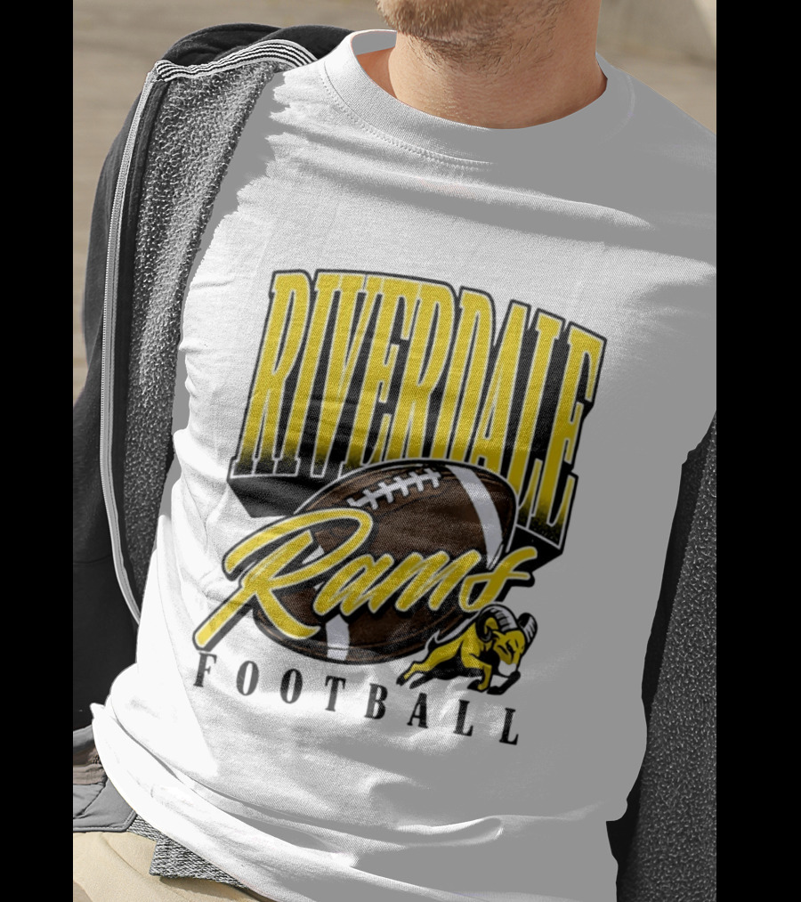 Riverdale Rams Football Varsity Sports Team T-Shirt