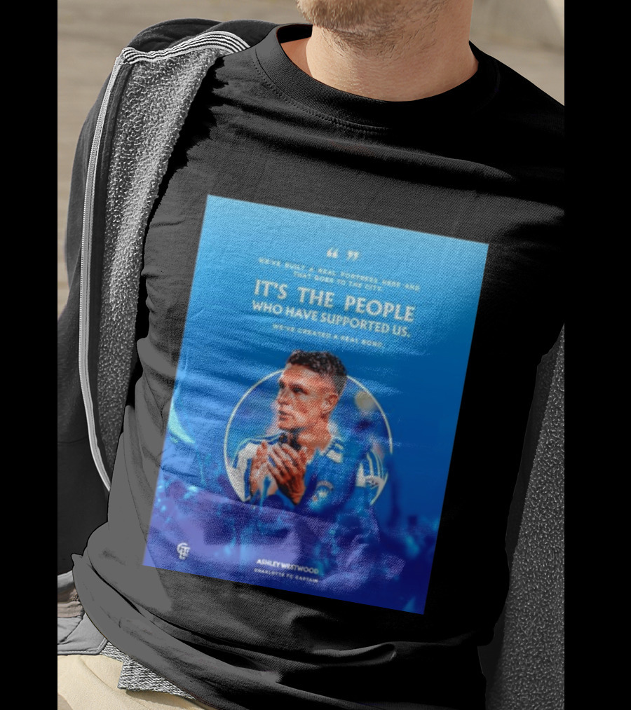Ashley Westwood Charlotte FC Captain Real Fortress City Bond T-Shirt