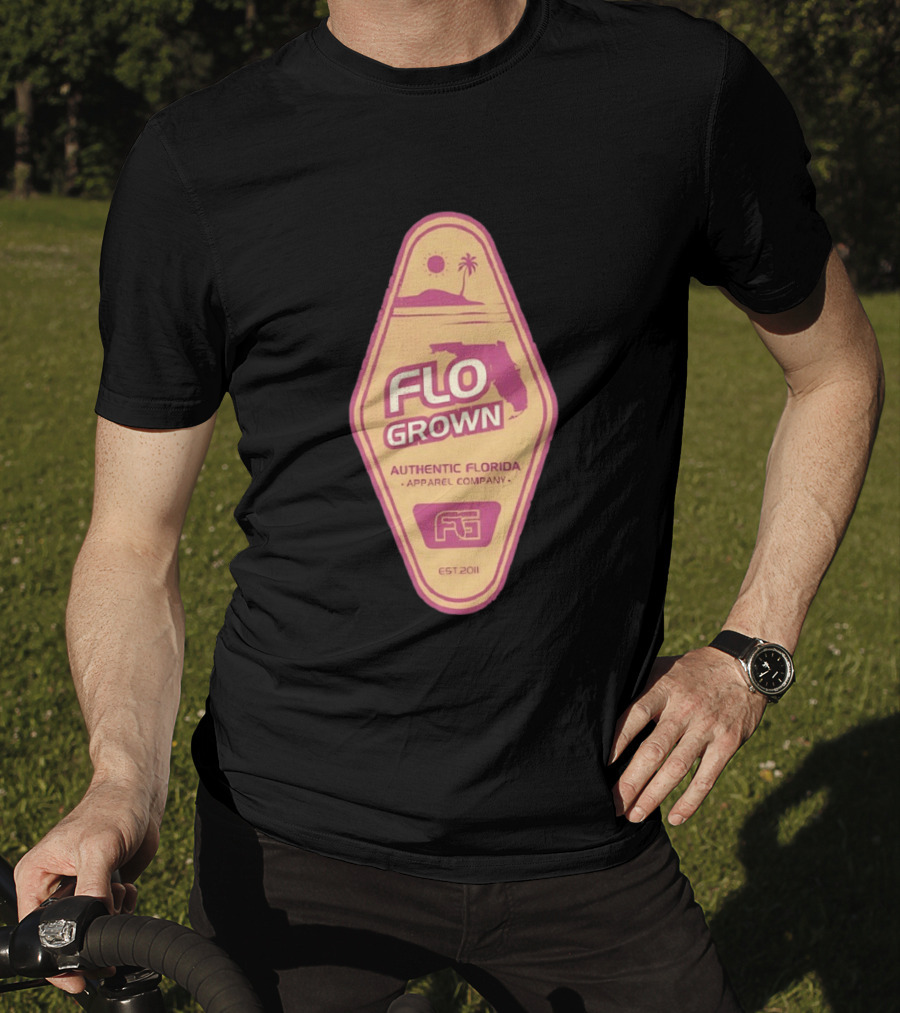 Flo Grown Authentic Florida Apparel Company Est 2011 T-Shirt