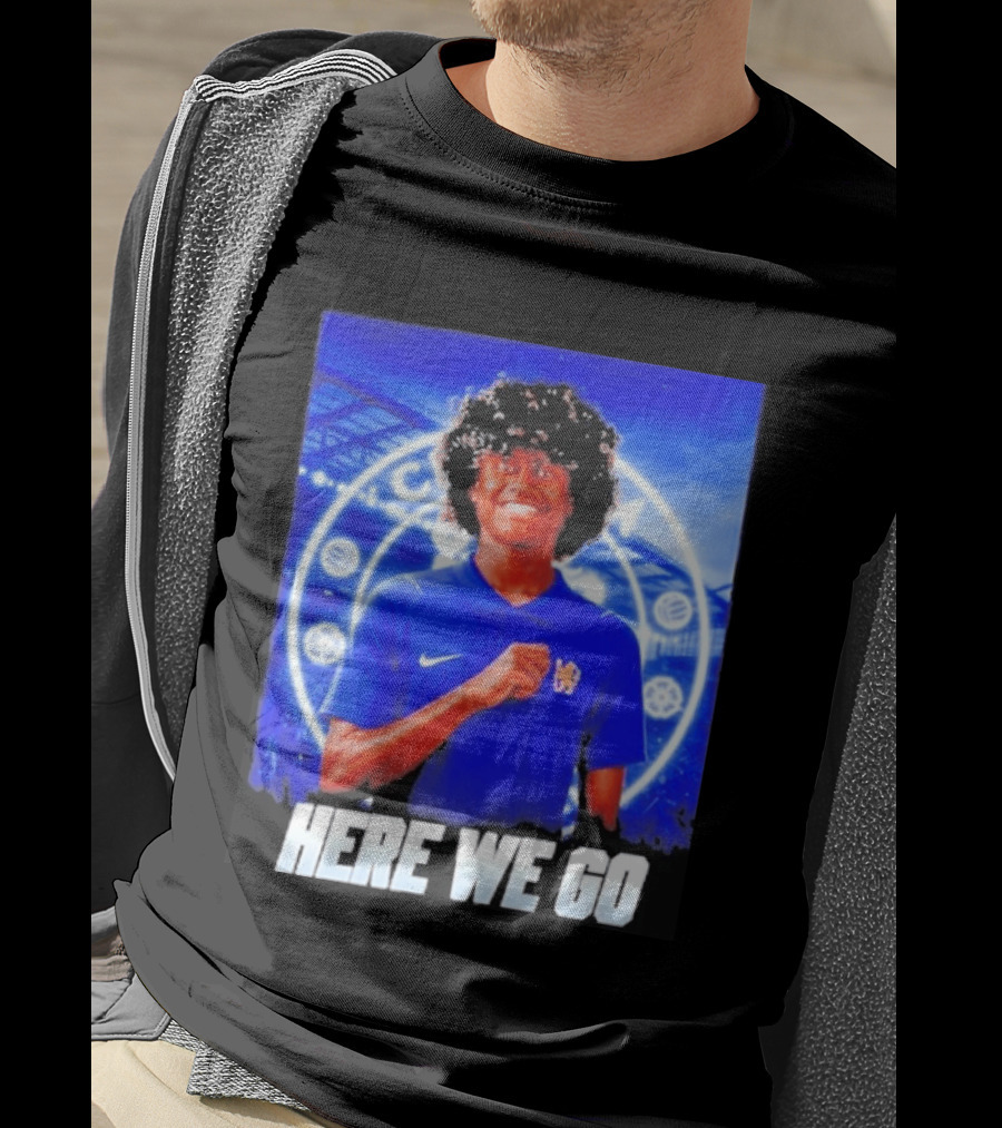 Benji Flowers Chelsea Football Here We Go T-Shirt