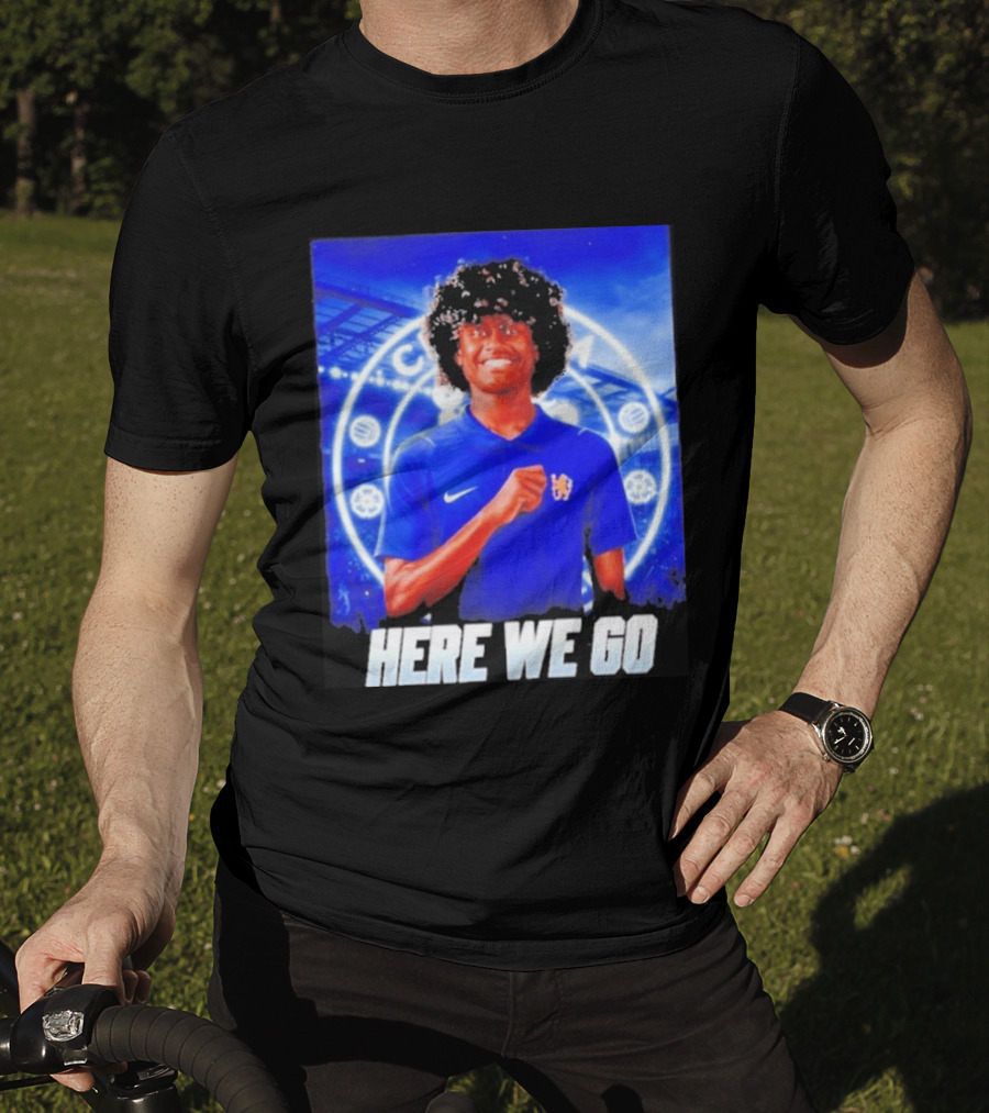 Benji Flowers Chelsea Football Here We Go T-Shirt