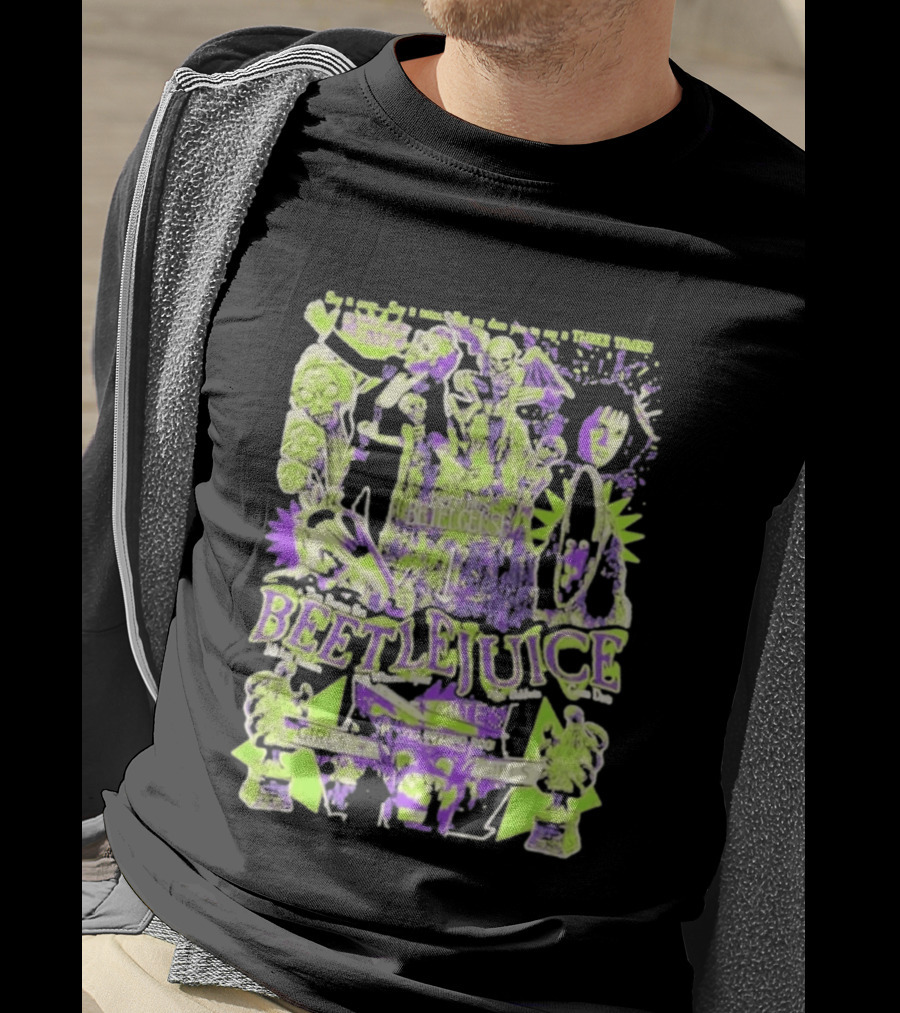 Betelgeuse Beetlejuice Say Once Three Times Rest In Peace Inferno Room Girls T-Shirt