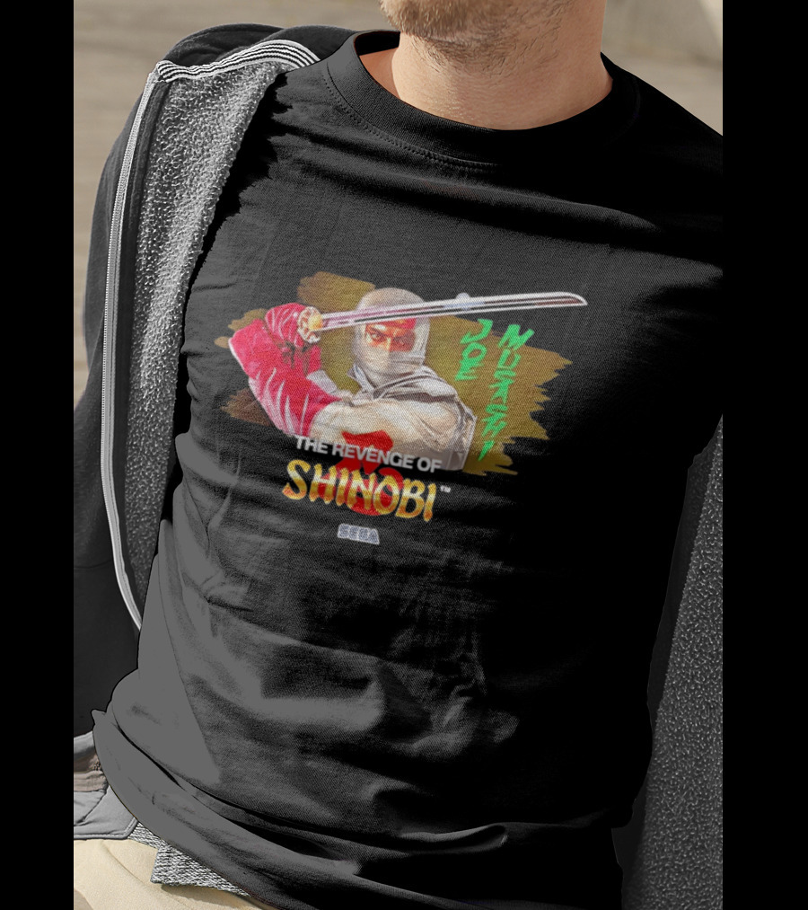 Joe Musashi The Revenge Of Shinobi SEGA T-Shirt