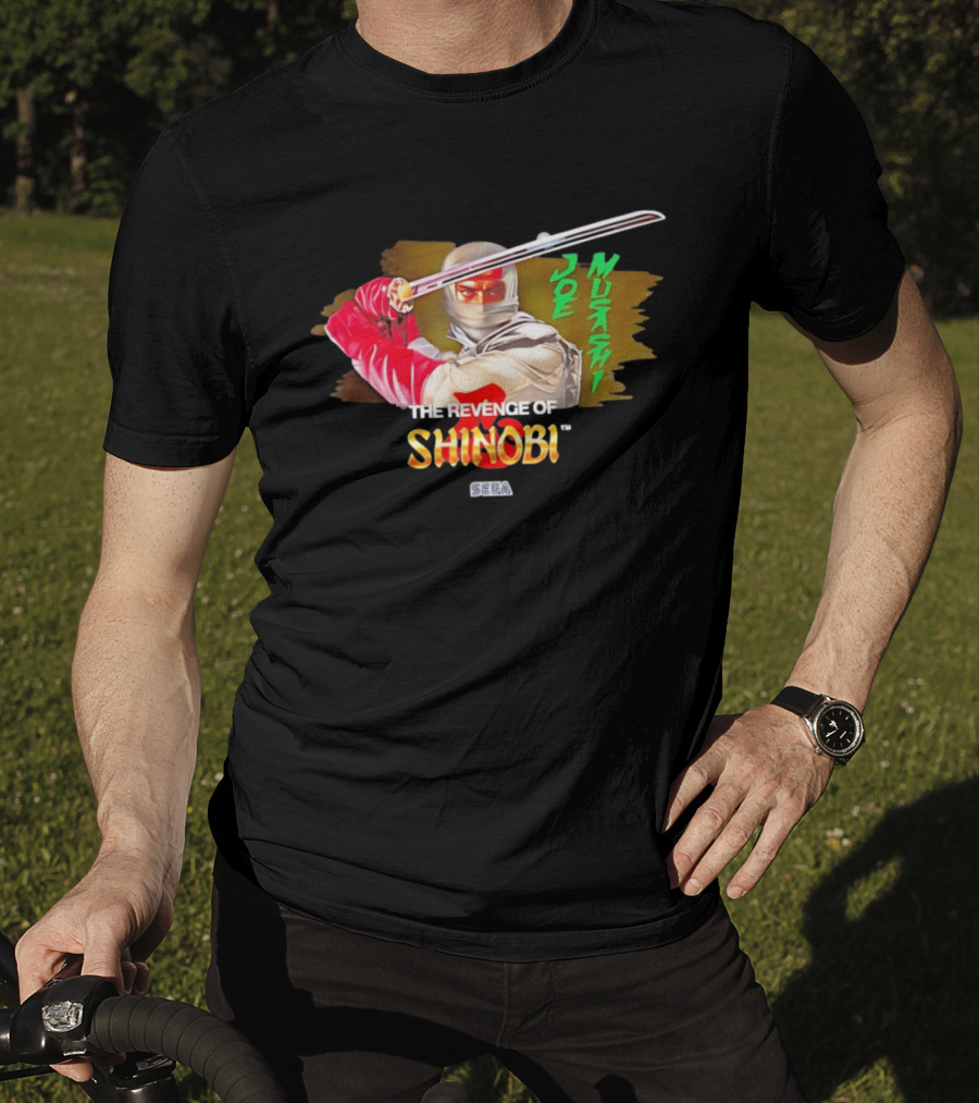 Joe Musashi The Revenge Of Shinobi SEGA T-Shirt