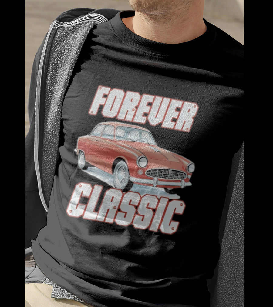 Forever Classic Volvo P1800 Vintage Car T-Shirt