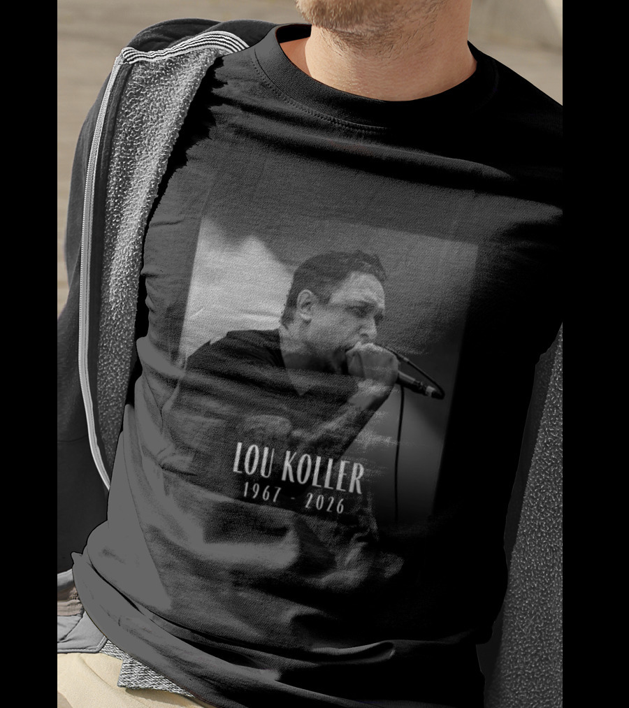 Lou Koller 1967 2026 Vocal Microphone Performance T-Shirt