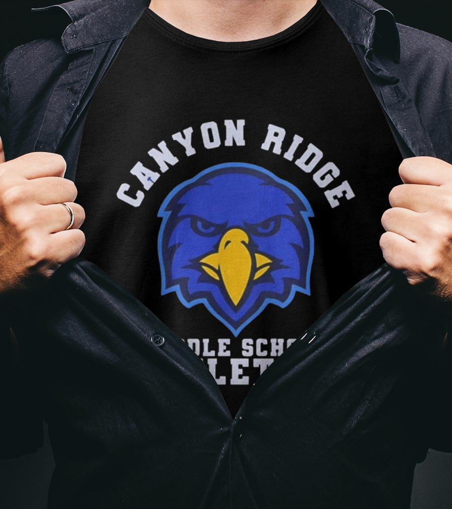 Canyon Ridge Middle School Athletics Eagle Spirit Wear T-Shirt
