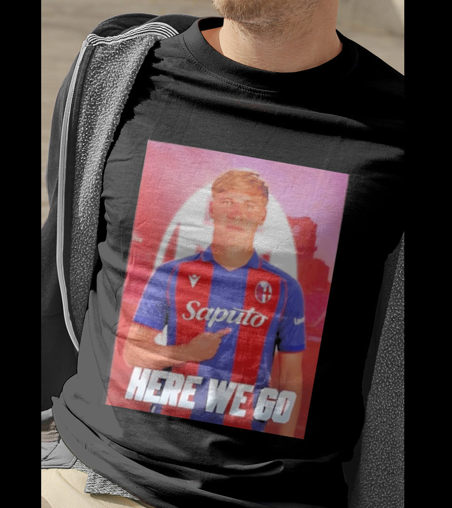 Mikel Amondarain Saputo Bologna FC Here We Go T-Shirt