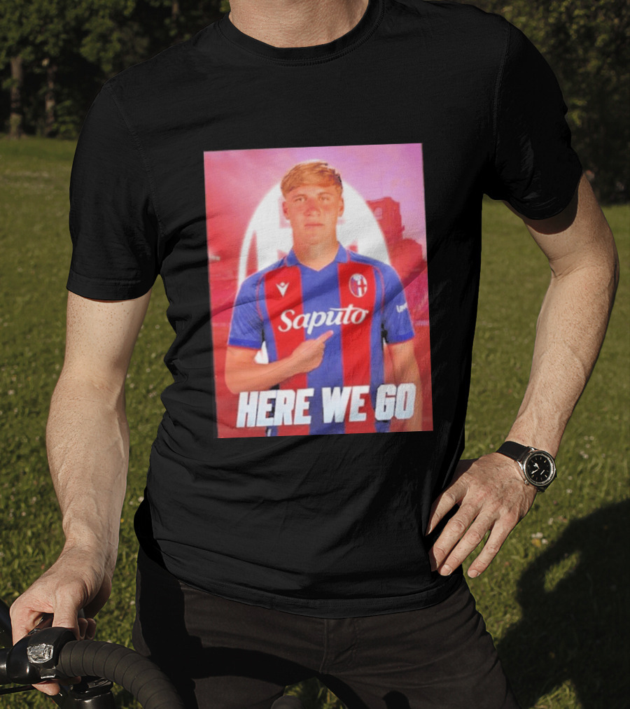 Mikel Amondarain Saputo Bologna FC Here We Go T-Shirt