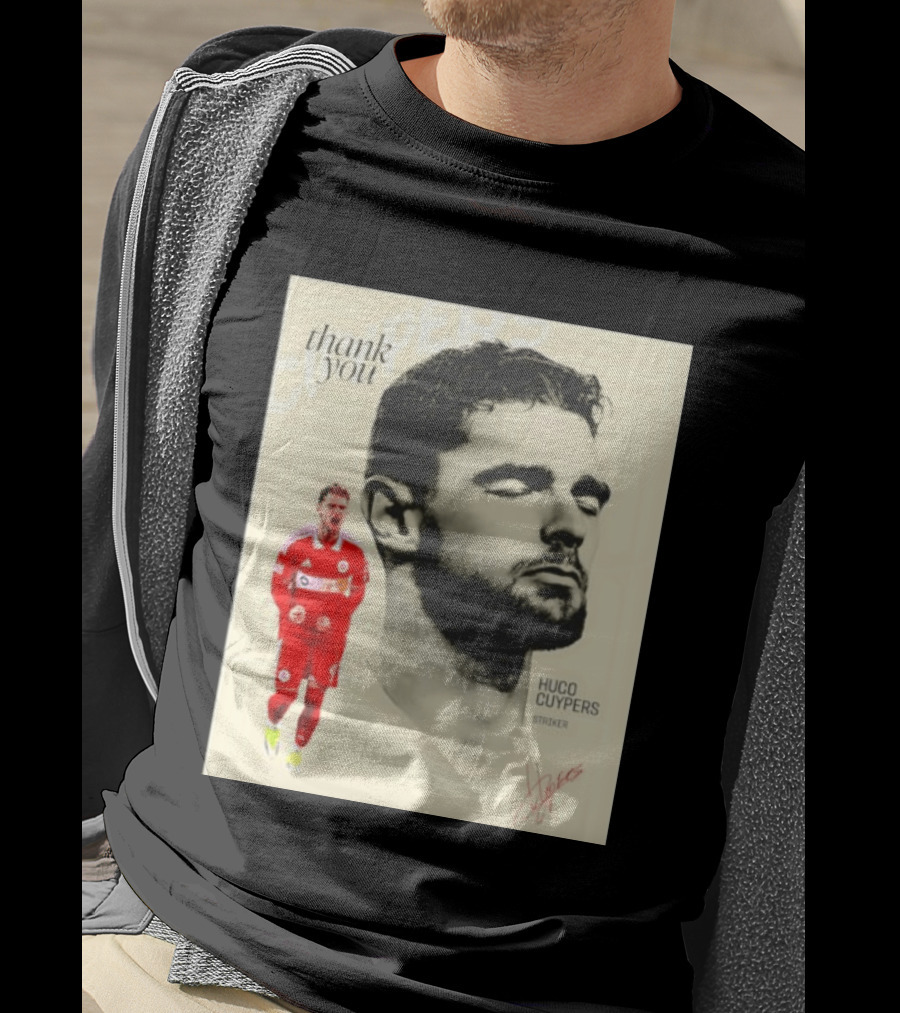 Hugo Cuypers Striker Thank You Chicago Fire FC T-Shirt