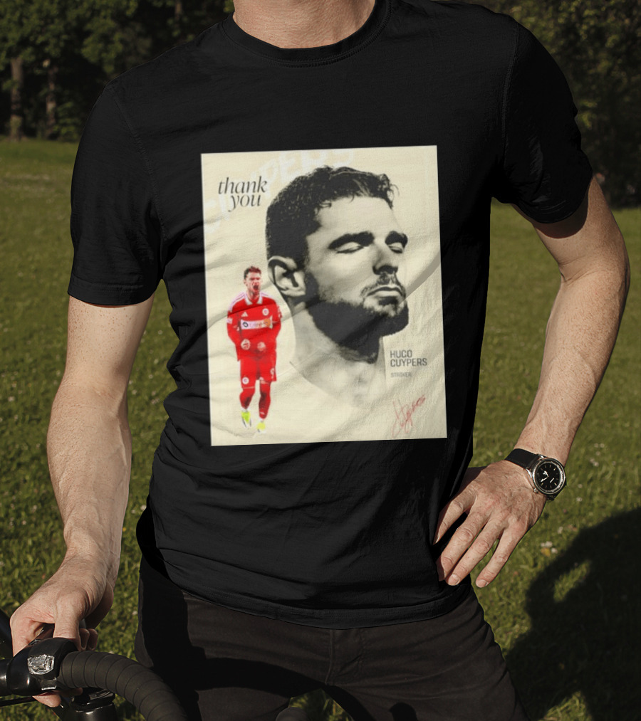 Hugo Cuypers Striker Thank You Chicago Fire FC T-Shirt