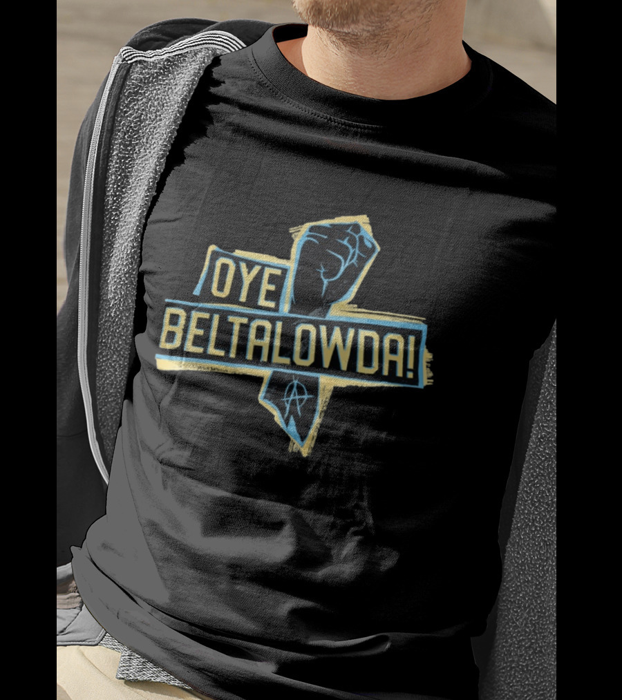 Oye Beltalowda The Expanse Belter Fist T-Shirt