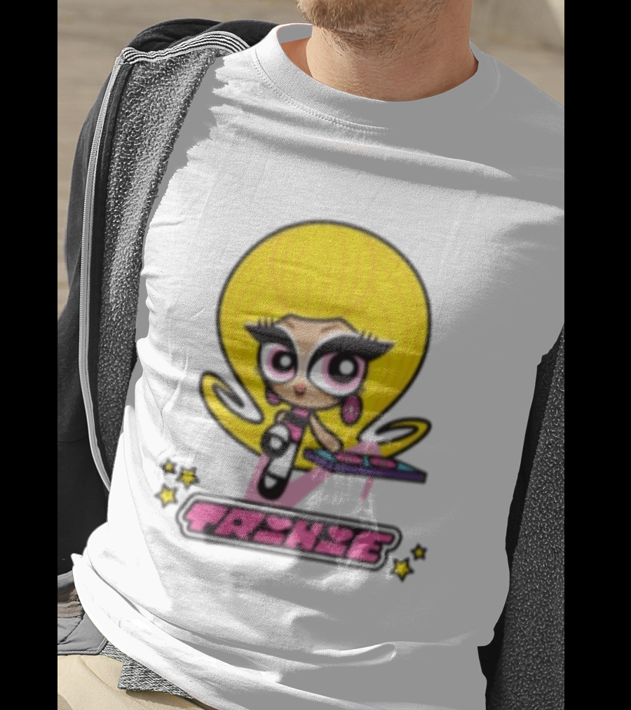 Trixie Mattel Spd Babydoll Pink Cartoon Character Stars T-Shirt