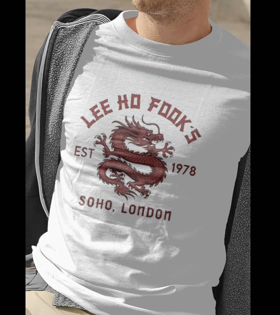 Lee Ho Fook's Est 1978 Soho London Dragon T-Shirt